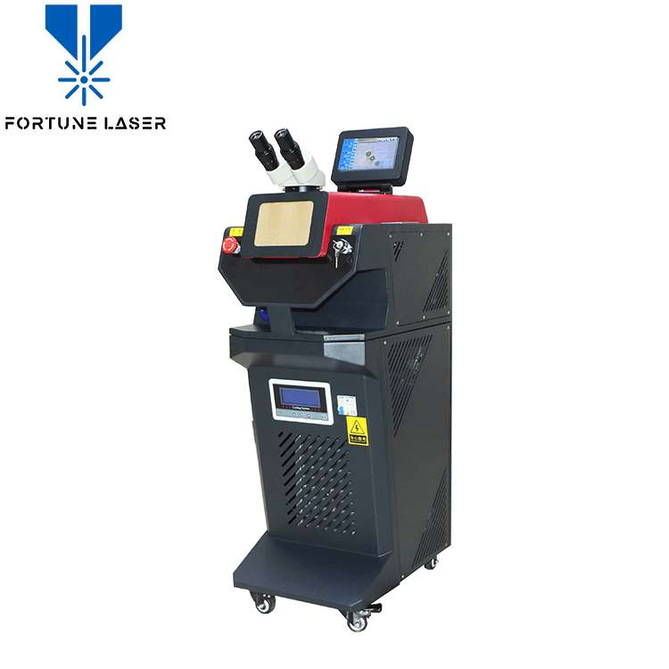 Factory supplied Mini Handheld Laser Welding Machine - Fortune Laser 200W Gold Silver Copper Jewelry YAG Laser Welding Machine with Microscope - Fortune